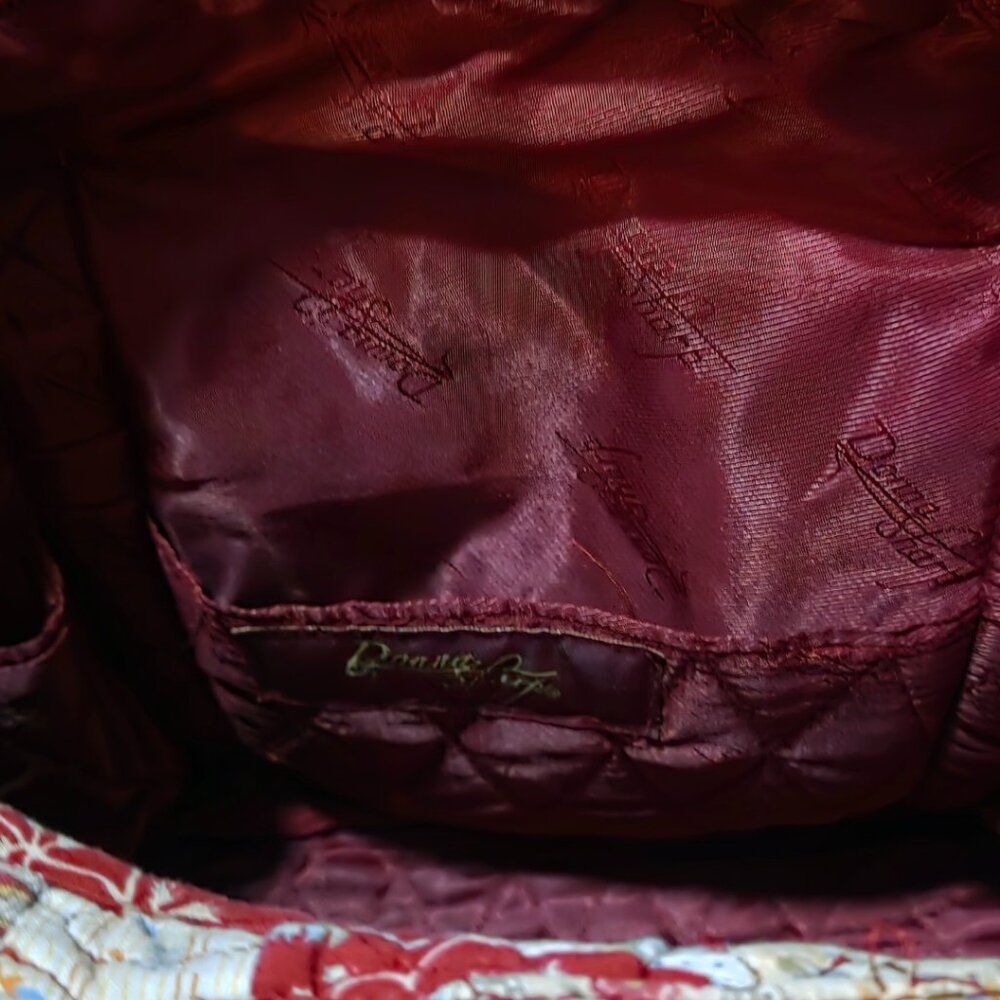 Donna Sharp Quilted Patchwork Boho Tote Handbag 1… - image 2